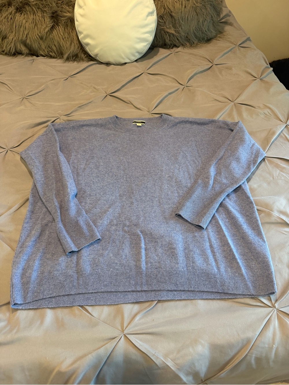J. Crew Women's Crewneck Sweater in Lavender Blue
